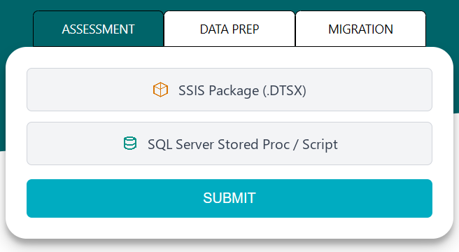 SSIS Workload Assessment Modal